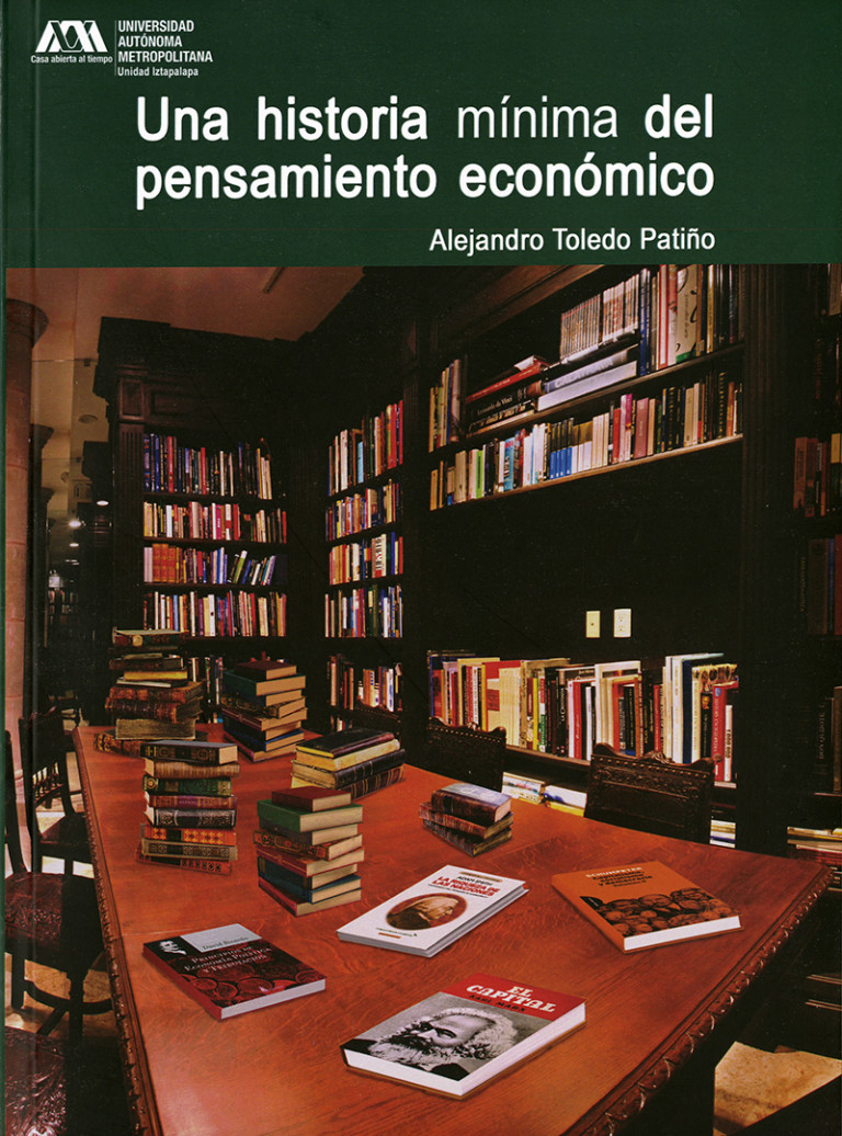 Portada: Una historia mínima del pensamiento económico