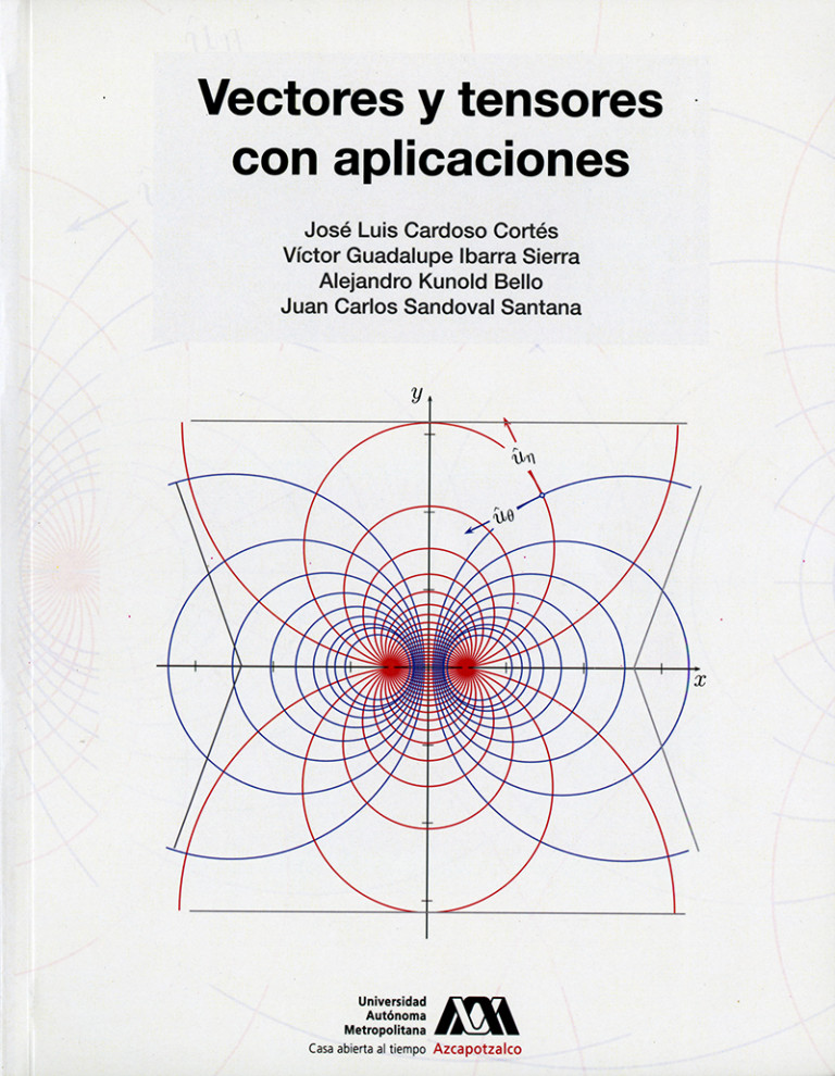 Portada: Vectores y tensores con aplicaciones