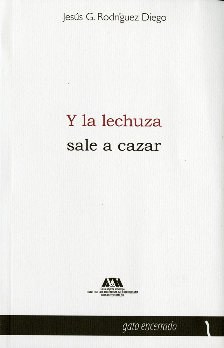 Portada: Y la lechuza sale a cazar